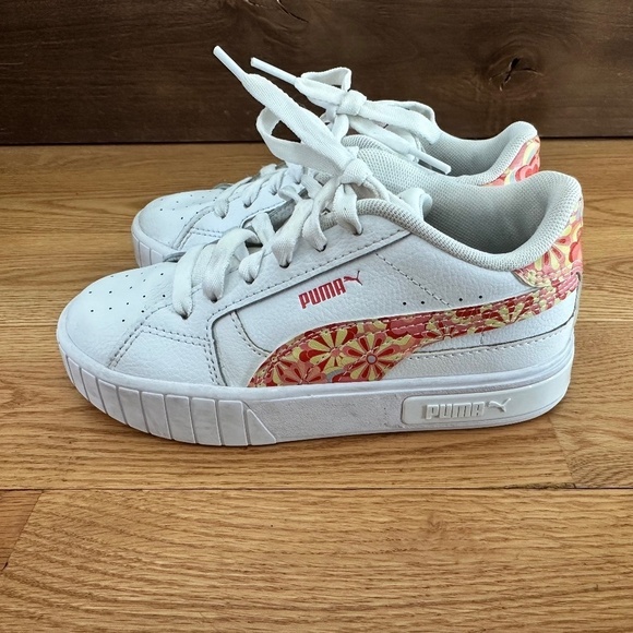KIDS PUMA Cali Star Flower Child Sneaker - Size 13 (Little Kid) - Picture 7 of 9